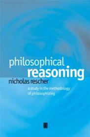 Bokomslag for "Philosophical Reasoning (Pocket)" av John Wiley & Sons, viser en illustrasjon av filosofiske symboler og tekster.
