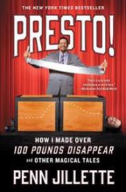 Bok: Presto! Hvordan jeg mistet over 100 pounds og andre magiske historier, pocketutgave, med tittel og forsideillustrasjon