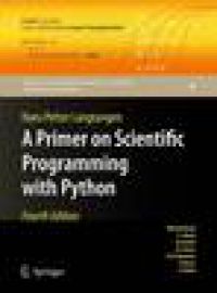 Primer on Scientific Programming with Python
