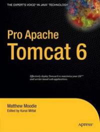 Bokomslag for Pro Apache Tomcat 6 (Pocket) av APress om data- og informasjonsteknologi, viser bokens tittel og design.