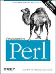 Programming Perl, 3rd edition