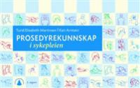 Bilde av boka "Prosedyrekunnskap i sykepleien" av Gyldendal, som viser bokomslaget med tittel og forfatter.