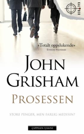 Bokomslag for Prosessen av Cappelen Damm AS, oversatt skjønnlitteratur for voksne, med tittel og design.