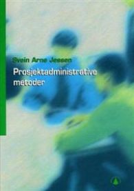 Illustrasjon av prosjektadministrative metoder brukt i ledelse, vist i en Gyldendal-utgave.