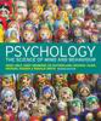 Psychology: The Science of Mind and Behaviour