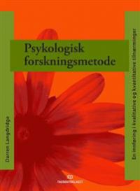 Bok om psykologisk forskningsmetode fra Tapir akademisk forlag, viser en innføring i kvalitative og kvantitative tilnærminger.
