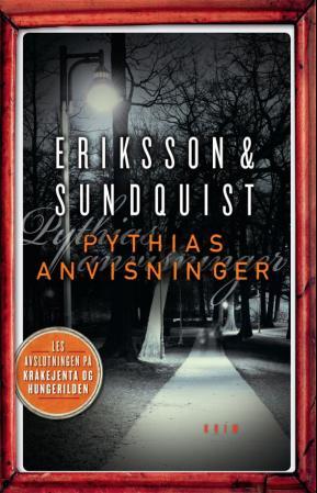 Bokomslag for Pythias anvisninger innbundet av Front Forlag, med tittel og illustrasjoner på forsiden