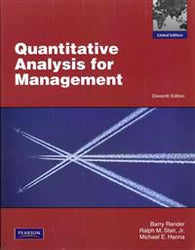 Quantitative Analysis for Management: Global Edition