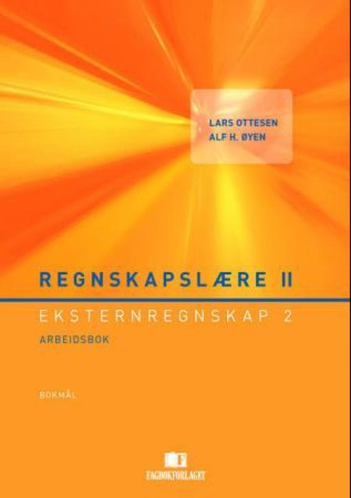 Regnskapslære II Eksternregnskap 2 - Bokia.no