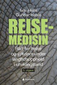 Bok om reisemedisin fra Gyldendal med råd for helse og sykdom under langtidsopphold i utviklingsland.