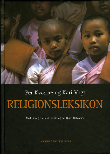 Bokomslag for Religionsleksikon av Cappelen, som dekker religion og religiøse bevegelser i vår tid.
