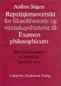 Repetisjonsoversikt for filosofihistorie og vitenskapshistorie til Examen philosophicum