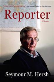 En pocketbok med tittelen "Reporter: A Memoir" av Bokia.no, vist med åpen bok og sidevisning.