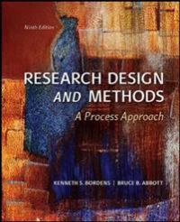 Research Design and Methods: A Process Approach
