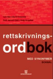 Rettskrivningsordbok med synonymer: bokmål