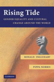 Bokomslag for "Rising Tide" om kjønnslikestilling og kulturell endring, utgitt av Cambridge University Press.