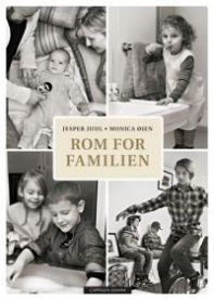 Bokomslag for "Rom for familien" av Cappelen Damm, innbundet pedagogikkbok om familie og romløsning.