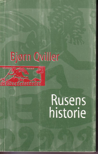 Pocket-bok om Rusens historie, sosialantropologi, med tittel og forsidebilde i front, utgitt av Samlaget