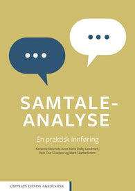 Samtaleanalyse : en praktisk innføring: en praktisk innføring