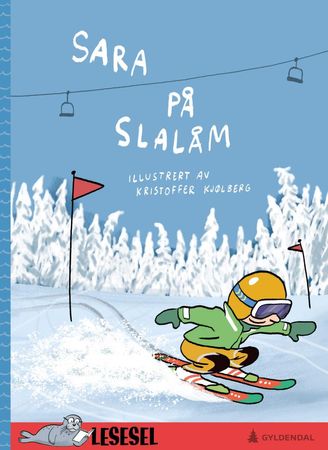 Sara på slalåm