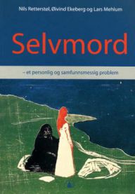 Illustrasjon av bokomslag for "Selvmord: et personlig og samfunnsmessig problem" av Gyldendal innen psykologi.