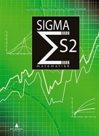 Sigma S2 VGS matematikk fra Gyldendal, vises som en bok med tydelig tittel og forside design.