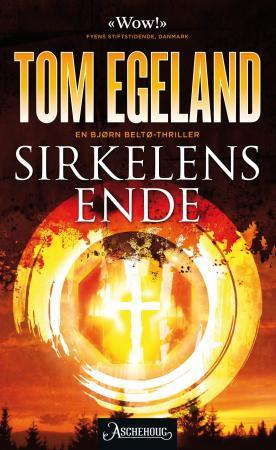 Bokomslag for "Sirkelens ende" av Aschehoug & Co, norsk skjønnlitteratur for voksne, med illustrasjon og tittel.