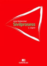 Bild av en jus for sivilprosess fra Fagbokforlaget, viser juridisk dokument og rettslige symboler.