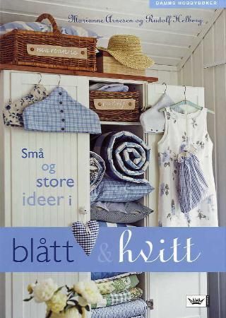 Små og store ideer i blått og hvitt