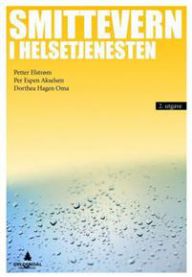 Sykepleiepersonell i helseinstitusjoner som bruker smittevernutstyr, illustrasjon for Smittevern i helsetjenesten av Gyldendal