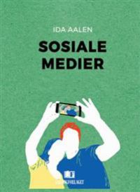 Bilde av en bok om sosiale medier innen medievitenskap utgitt av Fagbokforlaget, viser bokomslag med titler og grafikk.