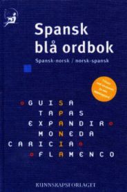 Spansk blå ordbok: spansk-norsk, norsk-spansk