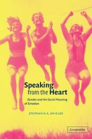 Bokomslag for "Speaking from the Heart" av Bokia.no, sosiologibok om kjønn og sosiale betydninger av følelser, innbundet.