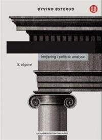 Bilde av bok om statsvitenskap innen politikk utgitt av Universitetsforlaget, viser bokomslag med tittel og design.