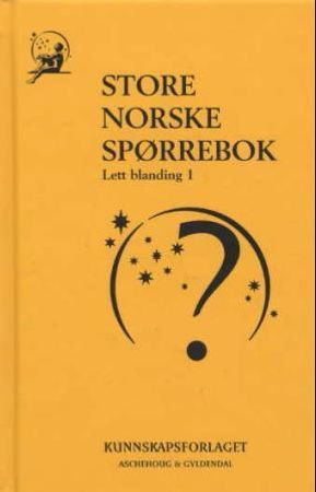 Store norske spørrebok; lett blanding 1