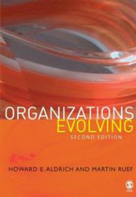 Studieguiden for "Organizations Evolving" av Aldrich og Ruef, om organisasjon og psykologi, ISBN 97814129.