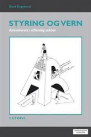 Bilde av boken "Styring og vern" av Cappelen Damm om arbeidsrett i offentlig sektor.