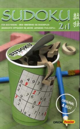 Sudoku 2 i 1. For begynnere - med innføring og eksempler. Avanserte oppgaver og andre japanske puslespill