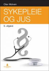 Bilde av Gyldendal sykepleie og jus, en bok med innhold om sykepleie og jus for helsepersonell.