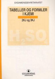 Tabeller og formler i kjemi: 2KJ og 3KJ
