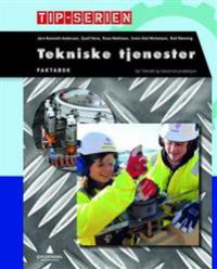 Tekniske tjenester faktabok for VGS, utgitt av Gyldendal, viser oppslagsboken med innhold om tekniske tjenester.