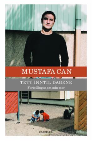 Bokomslag for "Tett inntil dagene" innbundet av Cappelen Damm AS, viser en bok med tittel og illustrasjon.