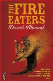 Bokomslag for "The Fire Eaters" av Bokia.no, pocketbok med dramatisk tittel og illustrasjon.