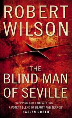 Pocketutgave av "Den blinde mannen fra Sevilla" tidsskrift av Vigmostad & Bjørke AS, viser omslaget med dramatisk illustrasjon.