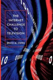 Bokomslag for "The Internet Challenge to Television" innen medievitenskap, utgitt av Harvard University Press.