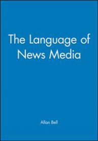 Bokomslag for The Language of News Media (Pocket) innen medievitenskap, utgitt av Blackwell Publishing, viser bokens tittel og design.