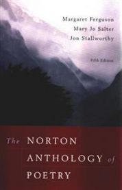 Bokomslag for The Norton Anthology of Poetry Pocket, litteraturbok utgitt av WW Norton med klassisk poesiesamling.