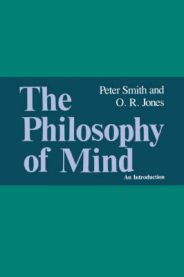 Bokomslag for "The Philosophy of Mind" pocketbok fra Cambridge University Press, viser en abstrakt filosofisk illustrasjon.
