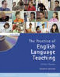 Bokomslag for The Practice of English Language Teaching (Pocket), pedagogikkbok fra Pearson, med tittel og design.