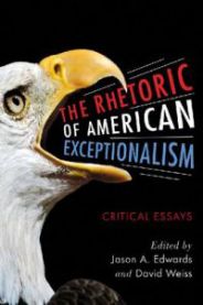 Pocket bok om amerikansk eneståendehet, inneholder kritiske essays om retorikken bak amerikansk politikk, utgitt av McFarland.